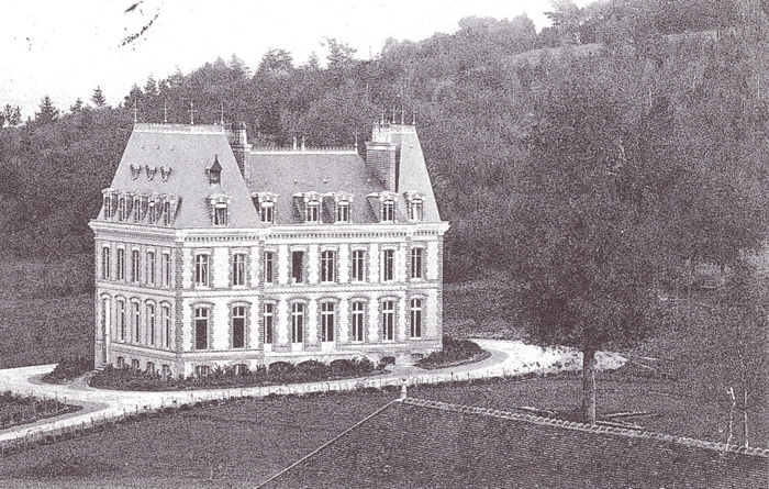 Le château de Chailleuse - Tiré de l'ouvrage Deux Siècles de Vènerie à travers la France - H. Tremblot de la Croix et B. Tollu (1988)